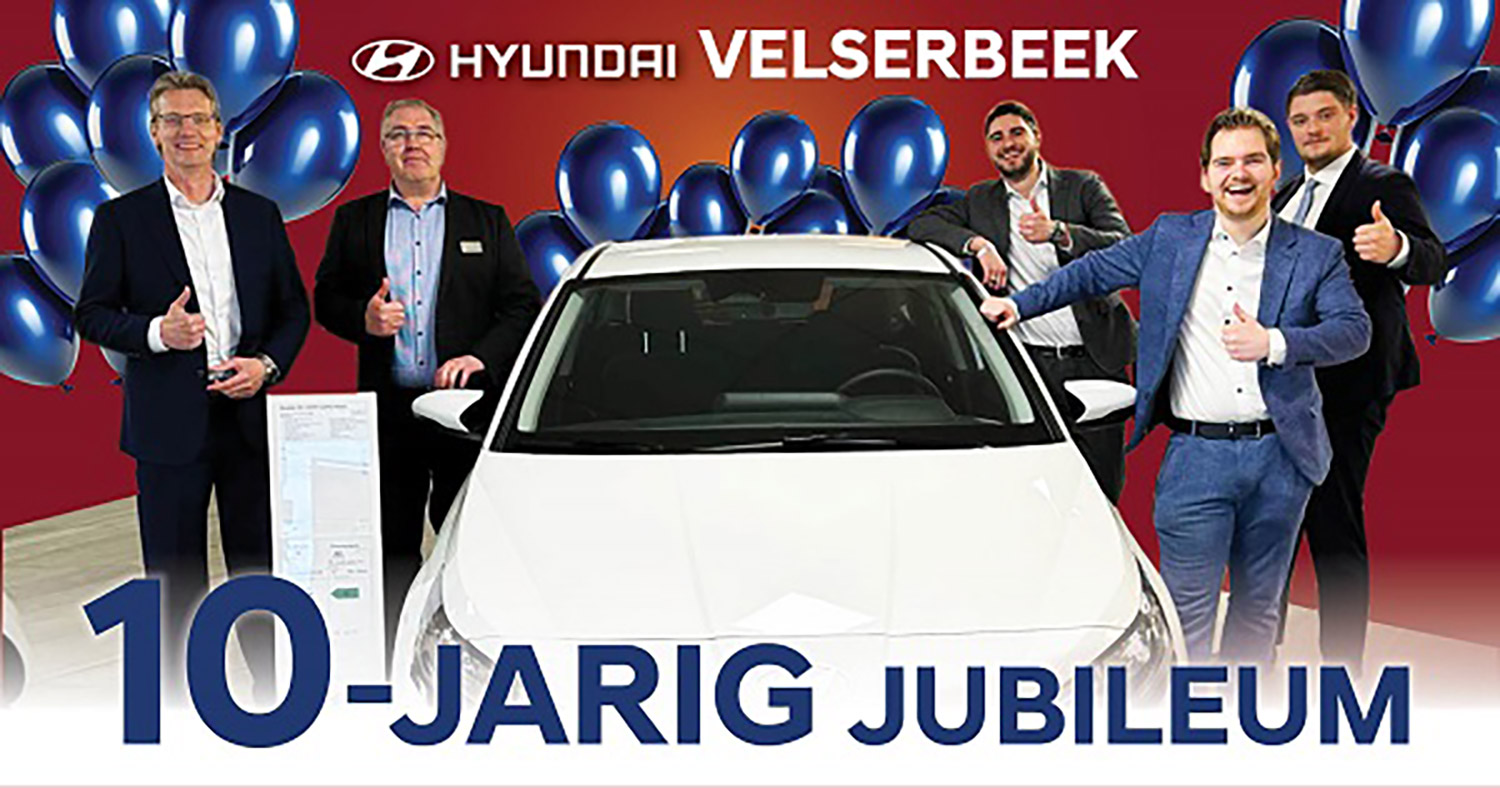 Hyundai Velserbeek 10 jaar